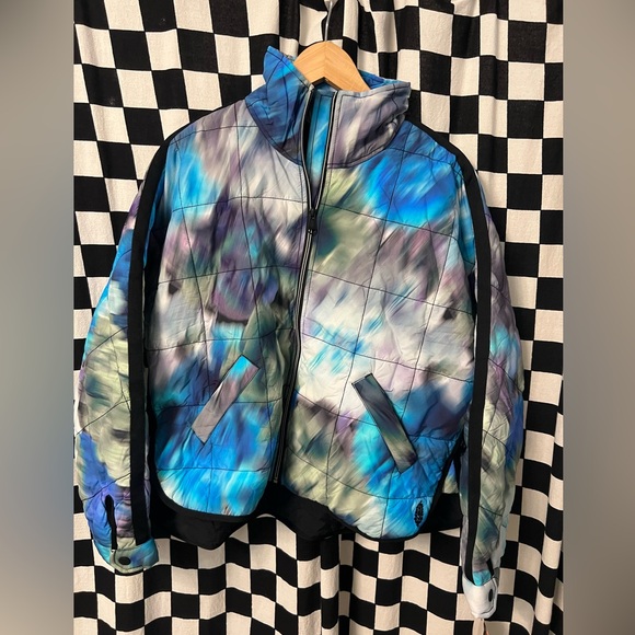 NWT FP MOVEMENT BY FREE PEOPLE PIPPA PRIMALOFT PRINTED PACKABLE PUFFER JACKET - Picture 2 of 16